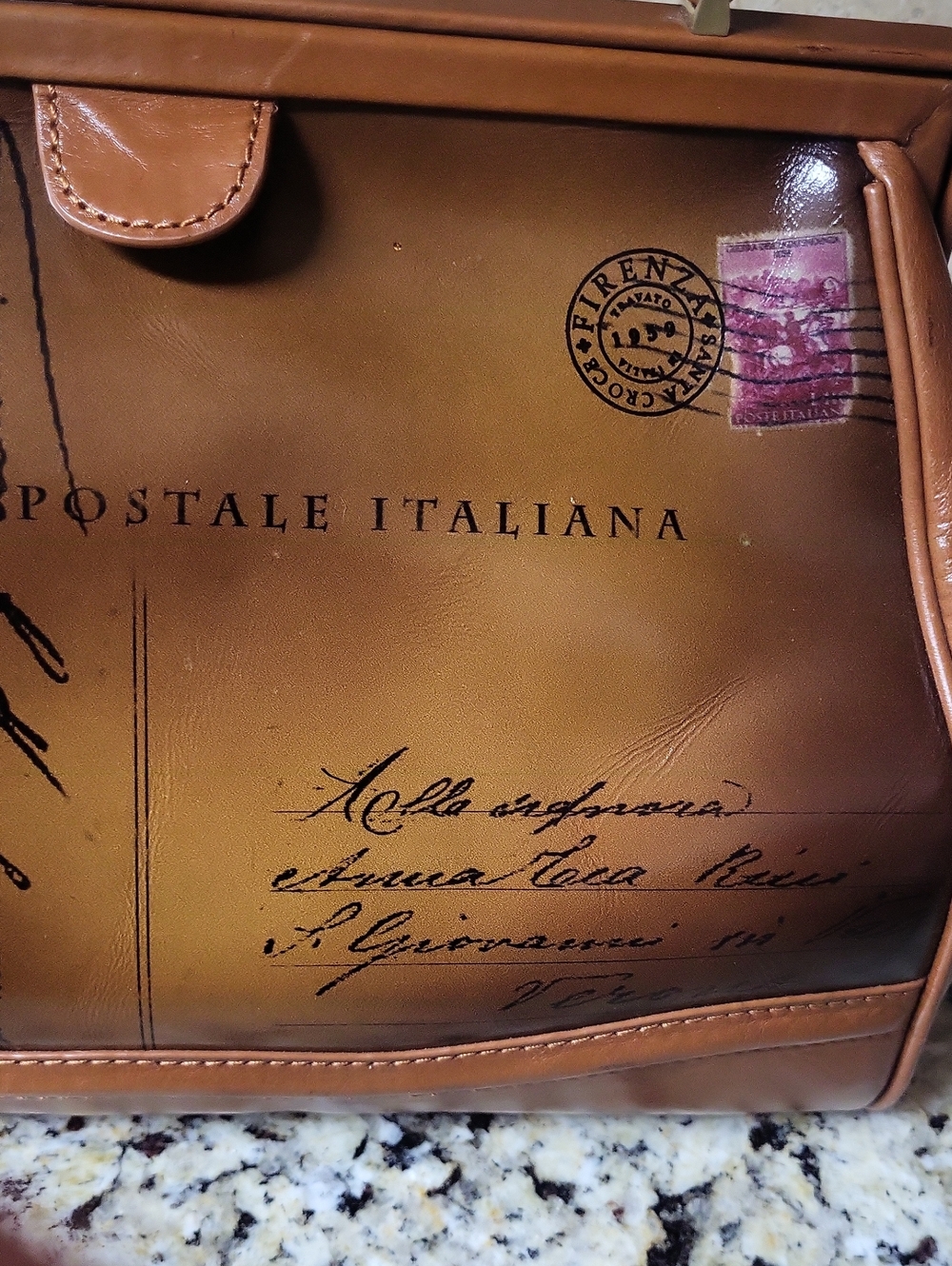 Patricia Nash Brianza Discovery Postcard Frame Satchel - Picture 14 of 15